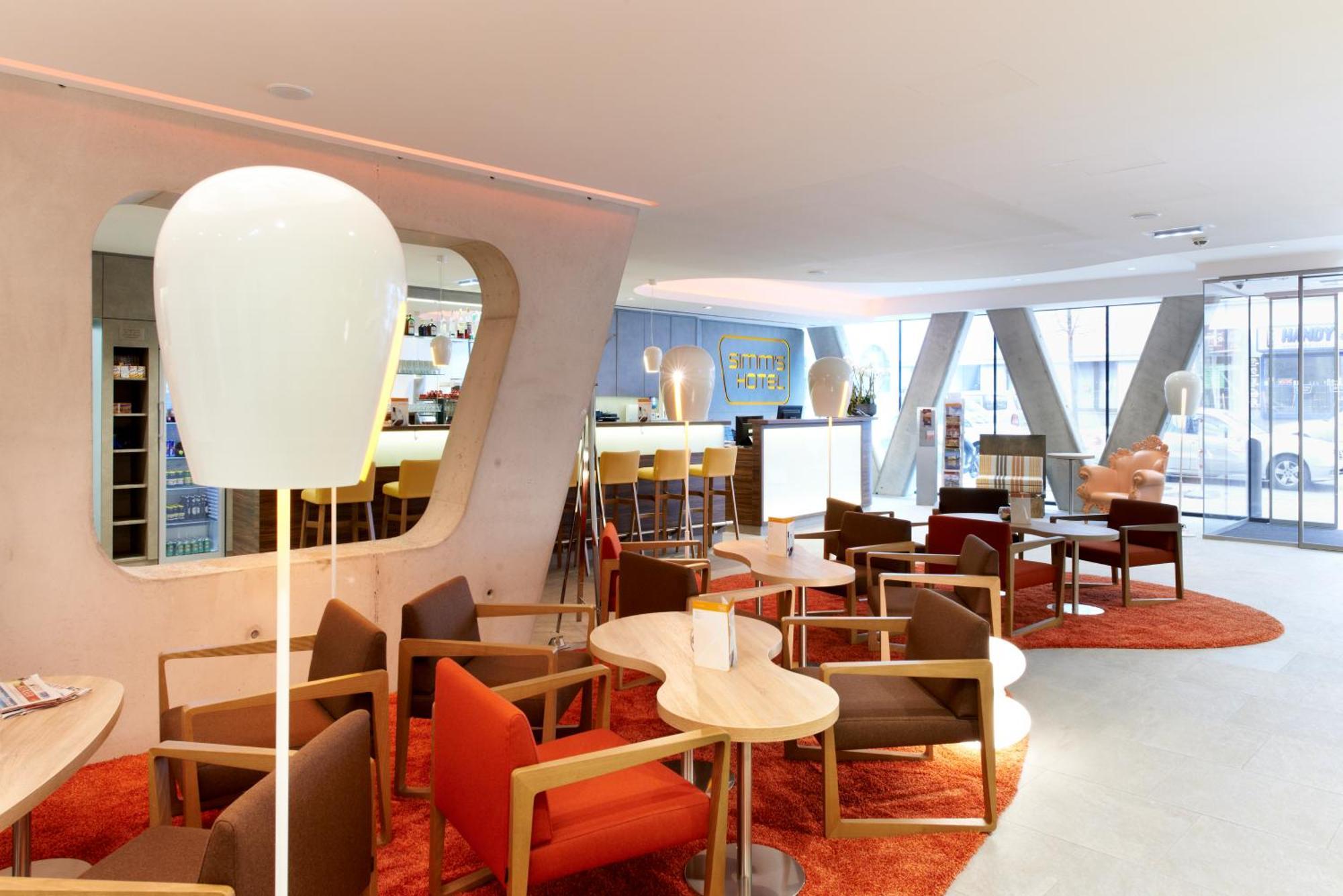 Simm'S Hotel - Cityhotel Next To Metro U3 Wien Restaurant bilde